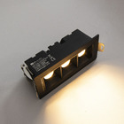 Spot Led De Embutir Calli 6w 3000k Preto Bella Iluminação St3