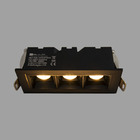 Spot Led De Embutir Calli 6w 3000k Preto Bella Iluminação St3