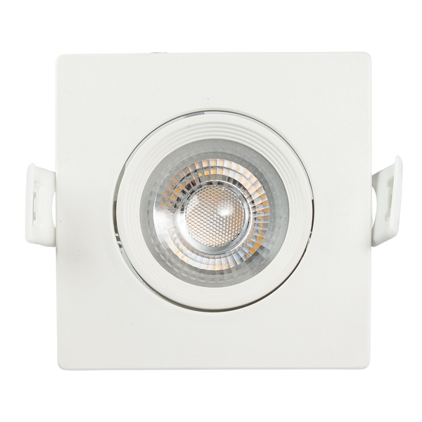 Spot Led De Embutir Mini 3w 3000k Quadrado Philbra