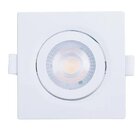 Spot Led De Embutir Quadrado Branco 7w 6500k Nordecor/mbled 6