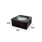 Spot Led De Sobrepor 5w Quadrado Bivolt Branco Neutro