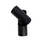 Spot Led De Sobrepor Rubik 10w 3000k Preto Orientável Irc97 O