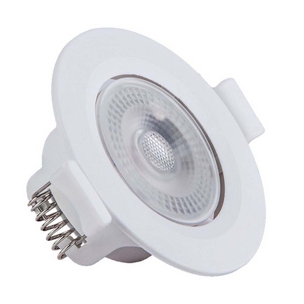 Spot Led Embutido Gesso 03w Redondo Direcionável Luz Neutra B