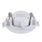 Spot Led Embutido Gesso 03w Redondo Direcionável Luz Quente O