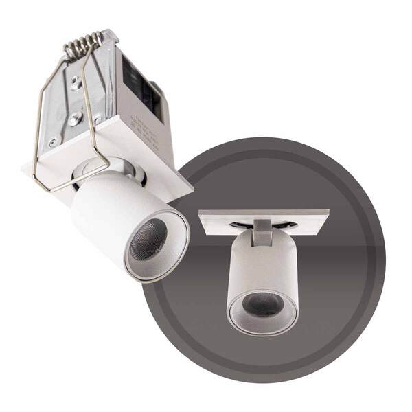 Spot Led Embutir Kawi Retrátil Branco 2w 3000k Ip20 Irc90 668