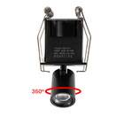 Spot Led Embutir Kawi Retrátil Preto 2w 3000k Ip20 Irc90 6685