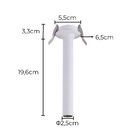 Spot Led Embutir Lea Direcionável 24° 23cm 5w 2700k Branco No