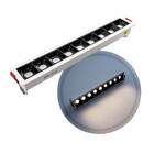 Spot Led Embutir Picco 21w 2700k Irc90 Preto/branco 4899 St32