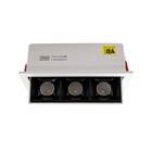 Spot Led Embutir Picco Preto 7w 2700k Foco Orientável 4582 St