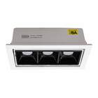 Spot Led Embutir Picco Preto 7w 2700k Foco Orientável 4582 St