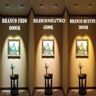 Spot Led Embutir Quadrado 5w Em   Bivolt Branco Frio U