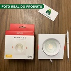 Spot Led Embutir Quadrado 9w 3000k