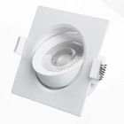 Spot LED embutir Quadrado Móvel 5W 3000k Embu LED