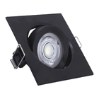 Spot Led Fenix Quadrado Mr16 5w 3000k Preto Kian