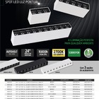 Spot Led Luz Pontual Arch Sobrepor 6w 2700k 24º Br Branco