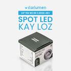 Spot Led Magnético Kay Loz 24° 5w 3000k 48v P/ Trilho Kay 671