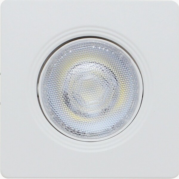 Spot Led Mr11 Embutir 3w Quadrado 6000k Branco Frio