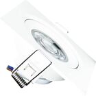 Spot Led Mr11 Quadrado 3w 3.000k Branca Quente Bivolt Kian
