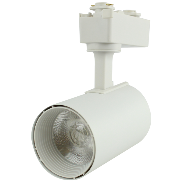 Spot Led Para Trilho Foxlux 7w 3000k Bivolt Branco