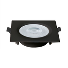 Spot Led Preto Quadrado Embutir 8w Branco Frio 6500k