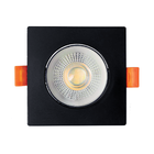 Spot Led Quadrado De Embutir Easy 7w Preto Bivolt Llum 3000k
