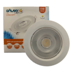 Spot Led Redondo 9w Direcionavel Branco Neutro 4000k