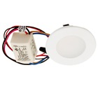 Spot LED Bonin Redondo Acrílico/Alumínio Branco 1,5W Bivolt
