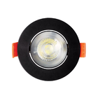 Spot Led Redondo De Embutir Easy 5w Preto Bivolt Llum 4000k L