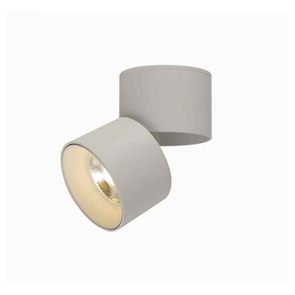 Spot Led Sobrepor Alny Branco 10w 3000k Direcionável Bivolt