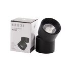 Spot Led Sobrepor Alny Preto 10w 3000k Direcionável Bivolt