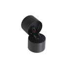 Spot Led Sobrepor Alny Preto 10w 3000k Direcionável Bivolt