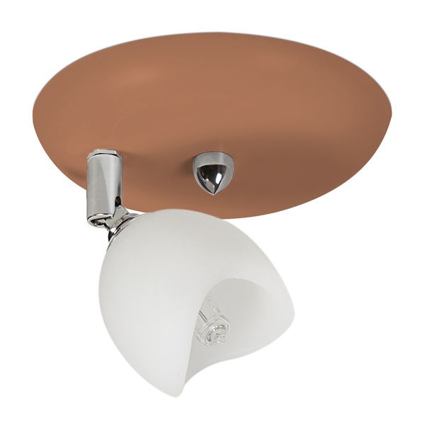 Spot Luminária Sobrepor Direcionável 1 Bocal Cobre 3951