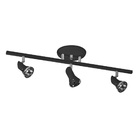 Spot Luminária Trilho Direcionável 3 Bocal Preto 5703