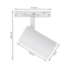 Spot Mag LED Amarelo 12W Branco Gaya 48V