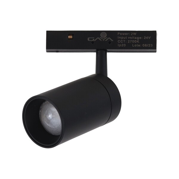 Spot Magnético Mini Com LED 5W Luz Amarela 24V Gaya