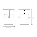 Spot Móvel Taschibra Cannon Para 1 Lâmpada Par 20 E27 Bivolt