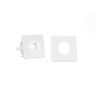 Spot Para Móveis Led Pik Quadrado 1w Branco 2 Peças Luz Fria