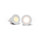 Spot Para Móveis Led Pik Redondo 1w Branco 2 Peças Luz Quente