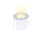 Spot Para Móveis Led Pik Redondo 1w Branco 2 Peças Luz Quente