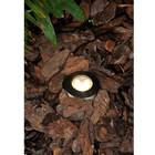 Spot para Solo LED Alloy Redondo Metal Preto Bivolt