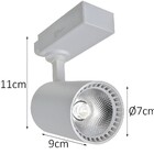 Spot Para Trilho 12w 3000k Branco - Good Lighting