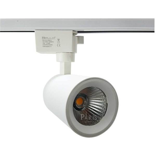 Spot Para Trilho Branco Led 10w 2700k Neo Dl143b10 Bella