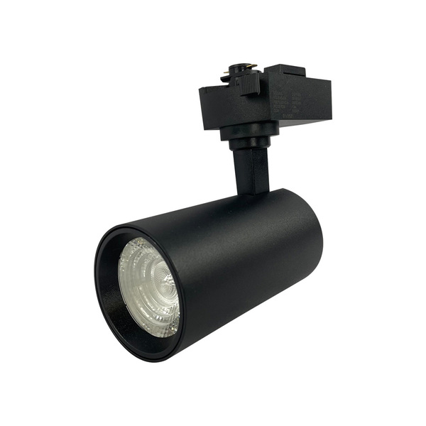 Spot Para Trilho Led 12w 4000k Preto Bivolt Ds7128 Delis