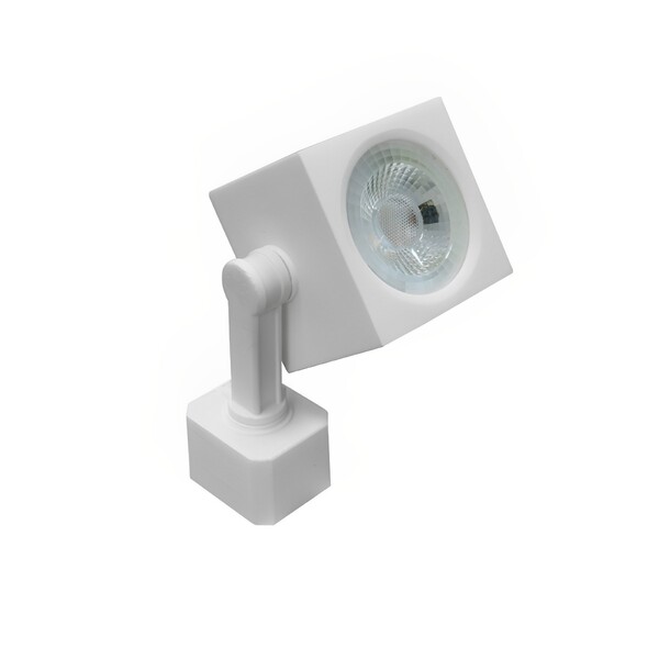 Spot para Trilho LED Branco Quadrado 5W Luz Neutra Ecoforce
