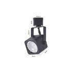 Spot Para Trilho Mesti Quadrado Preto Mr16 Dicroica