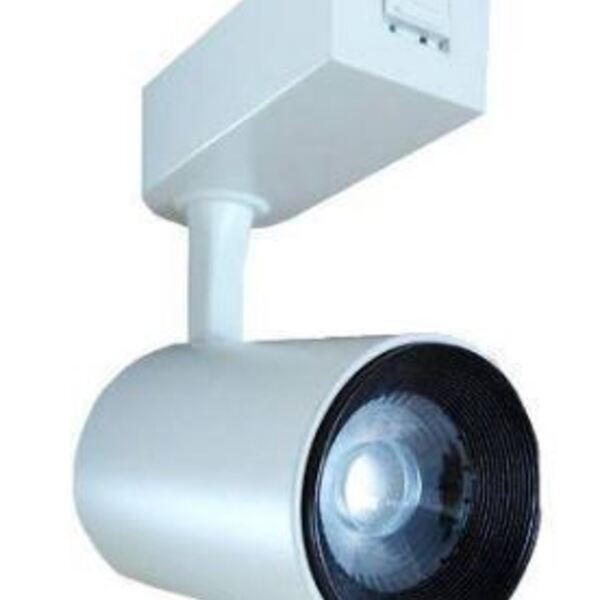 Spot Para Trilho Sobrepor 7w In Branco Branco Frio*