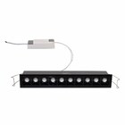 Spot Plafon Led Soul Embutir 10 Focos 30° 20w Luz Quente 8384