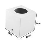 Spot Plafon Sobrepor Box Quadrado Mr16 Branco