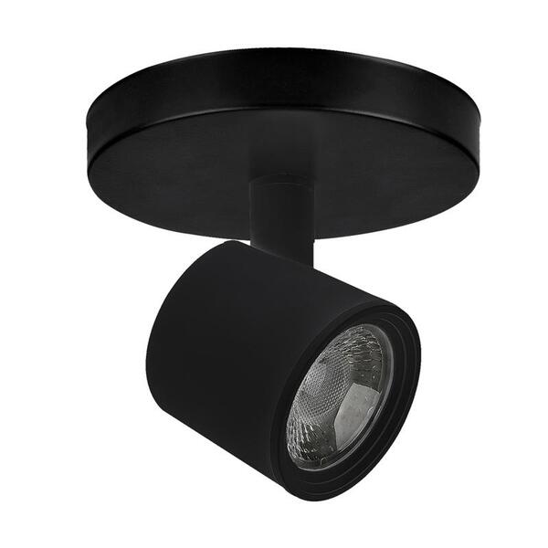 Spot Preto Com Led Integrado 3000k Branco Quente 4w Ip20 Bivo
