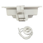 Spot Recuado De Embutir Pix Quadrado Mr16 Direcionável Branco